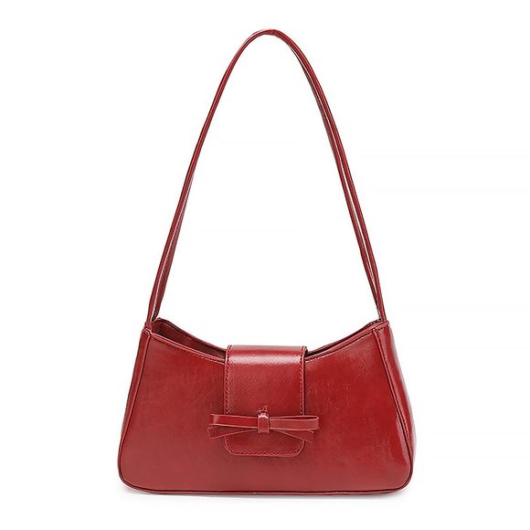 Red Purse Cute Bow Vintage Small Red Shoulder Bag Trendy Y2K Purses :^) - Picture 1 of 6